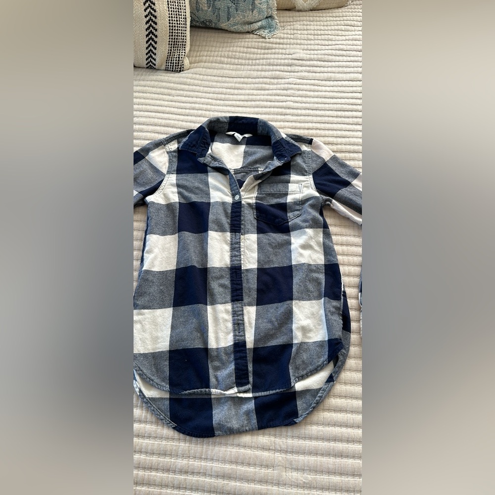 Plaid shirt size XS